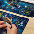 Qindaiwen MTG Playmat, 24x14 Inch Tabletop Game Mat, Premium Smooth Rubber, Mousepad Compatible, Bear