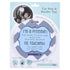 THREE LITTLE TOTS Blue Boy Preemie No Touching Baby Car Seat Sign, Stroller Tag, CPSIA Safety Tested Gift