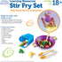 Set, 17 Set, 18 Learning Resources New Sprouts Stir Fry Play Food Toy Wok, Pretend Play Toys for Toddlers, Kitchen