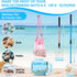 2 2 Pink,18.5-30 Inch,Scoop) Roshtia Pcs Beach Sand Sifter Scoop with Shell Bags Long Adjustable Handle Mesh Sand