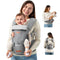 besrey Ergonomic Baby Carrier with Hip Seat, No Back Pain Support, Breathable