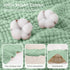 2 Pack 100% 32x32Inch, Looxii Baby Bath Towels Muslin Hooded Baby Towels for Newborn and Infants, Cotton, Large Soft