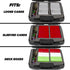 CASEMATIX Trading Card Case and Organizer for 960 Cards, Hard Shell Card Holder with 8 Dividers and Protective Foam