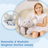 20.5" 3 lbs GILFWM Weighted Stuffed Animals Elephant - Cute Toy Pillow Plushie Gifts for Kids Boys Girls & Adults, Soft