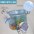 ODELA Genius Suckers 155Pcs Suction Toy, Kids Sensory Building Toys for 3 Year Olds, Interactive Bath Toy Set