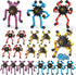 YAIUERL 20 Pack Funny Sensory Fidget Toys,Deformable Chain DIY Robot Spinners Fingertip Stress