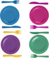 Playset Set, Set 28 Big Mos Toys Pretend Play Dishes Little Chef Kitchen Kids Cooking Serving Dishes - Play Cups, Pans
