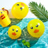 60 Yellow Duck Balloons - Cartoon Duck Printed Latex Balloons for Wedding, Birthday, Baby Shower & Classroom Decoration