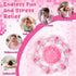 24PCS Pink Transformable Fidget Spinners,Sensory Bulk Robot Fidget Stress Relief Toys for Girls,Bulk Sensory Fidget