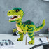 CSNRHG 6+ 1457 Dinosaur Tyrannosaurus Rex Building Blocks Velociraptor Model Decor Micro Mini Blocks Toy Birthday