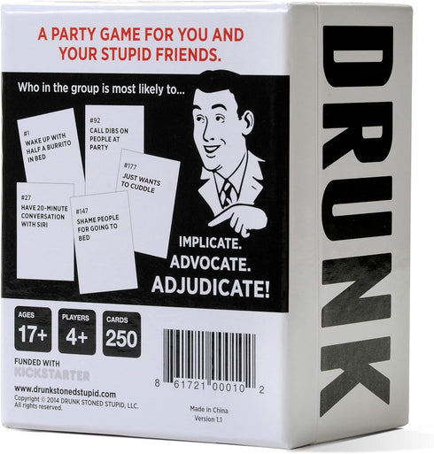 Drunk Stoned or Stupid - A Party Game