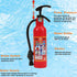 2 Pack Toy Fire Extinguisher Firefighter Role Play Toys for Kids, Small Water Gun Squirt Toys for Pool Beach Outdoor