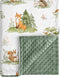 Baby Blanket for Boys Girls, Super Soft Double Layer Minky Dot Blanket