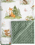 Baby Blanket for Boys Girls, Super Soft Double Layer Minky Dot Blanket