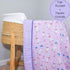 100% 47 47 Inches Cozy 6-Layer LollyBanks Baby Blanket, Cotton Muslin Quilt for Boys and Girls, x Toddler Quilt, Soft