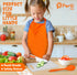 Set 31 Set 6+, PERLLI Kids Real Cooking for Cooking and Baking Pc. Gift for Junior Chef with Real Utensils, Case & Safe