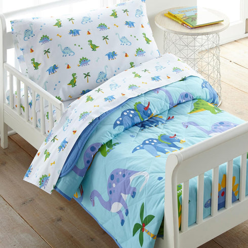 Wildkin Kids Cotton Toddler Comforter Set Soft & Lightweight, Fits Standard Crib
