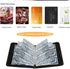 Deluxe Trading Card Binder, Premium 4-Pocket Album with 400 Side Loading Pockets, Ideal for Card Enthusiasts