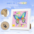 Diamond Art Kits for Kids - Crafts for Girls 8-12, Diamond Art Painting with Wooden Frame for Ages 4-10