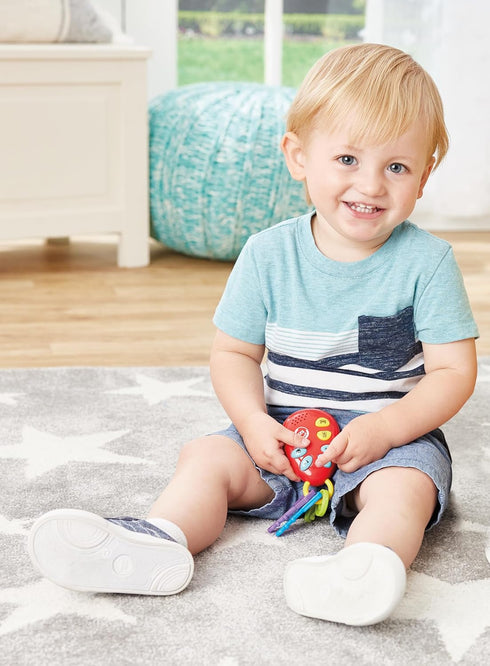 Kidoozie Phone & Keys Combo Set - Interactive Toy Bundle for Ages 12 Months+, Music & Animal Sounds