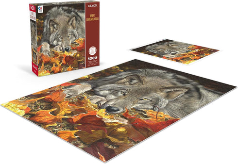 Ceaco Wolf's Contemplation - 500 Piece Jigsaw Puzzle