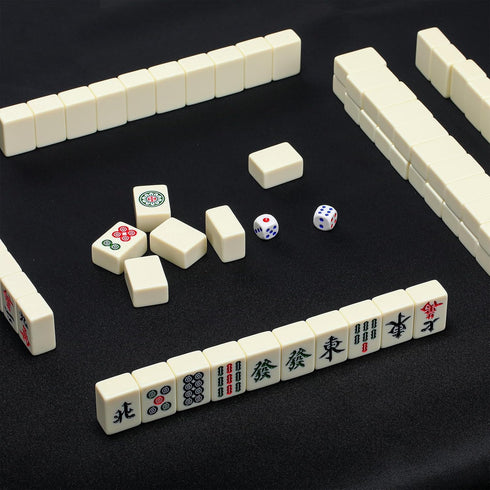 Outdoor(Black,40 40 Inch) Buryeah Mahjong Mat Large Non Slip Neoprene Rubber Table Mat Noise Reduction Dominoes Poker