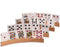 Panorama Wooden Playing Card Holders/Racks - Set of 4 Organizers by Yellow Mountain Imports