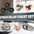 5 Pcs Fidget Toys Adults & Teen Metal Fidgets Spinner for Teens Boys Magnetic Slider Cool Gadgets Office Desk Toy