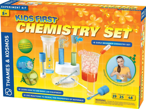 Thames and Kosmos Kids First Chemistry Set - Science Kit for Young Scientists