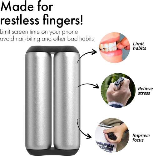 ONO Roller - Handheld Fidget Toy for Adults | Help Relieve Stress, Anxiety, Tension | Promotes Focus, Clarity |
