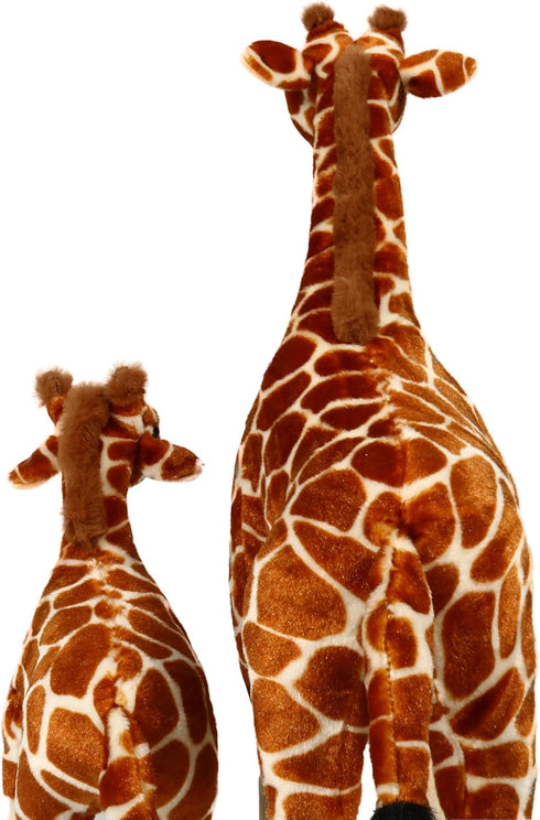 Set Ice King Bear Mom and Baby Stuffed Animals Zoo Wild Animals (Giraffe)