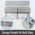 Elbow Set HealthSmart Baby Bath Kneeler and Rest Pad Ultra-Thick, Non-Slip, Water-Resistant & Machine-Washable with Toy