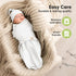 3-Pack 3-6 Set, 0-3 KeaBabies Swaddles for Newborns, Girls, Boys with Hats - Organic Soft Baby Sleep Sacks, Breathable