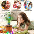 Talking Cactus Mimicking Toy, Plush Toy that Repeats What You Say, Singing and Dancing Gift for Kids