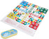 Flight Chess, Portable Aeroplane Chess Game Set with Oval Box, Leisure Sports Supplies