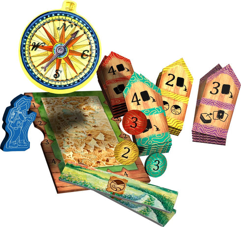 Meadow Board Game - Nature Observing Drafting and Set Collection Game, Strategic Exploration, Fun Family Game for Kids