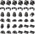 51 Pcs Toy Soldiers Figures US Camouflage Weapons Army Battle Toy Set - Military Accessories Kits for 3 Years Old and Up