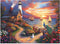 Ciavotie Jigsaw Puzzles for Adults 500 Pieces, Cottage by The Sea Interlock Perfectly
