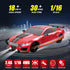 2.4GHz 1:16 4WD RC Drift Car Scale High Speed Remote Control Cars Vehicle with LED Lights Two Batteries and Drifting