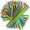 Pick Up Sticks - 240 Pieces Classic Retro Toys with 1 Black Bag for Family Fun Game Present