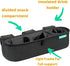 Firmly Universal Stroller Tray with Insulated Sippy Cup Holder - Upgraded Rigid Frame Stays Upright - Exclusive Non