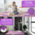36 36 BalanceFrom Foam Floor Tiles for Kids - Non-Toxic Comfortable Baby Play Mat and Interlocking Foam Tiles