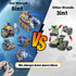 Nincoe 6-12, 5in1 552 Set STEM Building Toys for Boys Remote & APP Controlled Car/Tank/Robot/Tracked Racer STEM