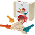 PlanToys Sand Play Set Wooden Montessori Outdoor Sensory and Fine Motor Toy