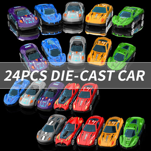 Ci Vetch 78-Inch 1-3 2-4 3-5 4-7 24 3 4 5 6 3-5 4-7 Cars Trucks Toys for Toddler Years Old Boys Kids, Transport Truck