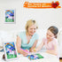 ZALIAFEI 6 7 8 9 10 11 12 Diamond Art for Kids with Frames, Mosaic Gem Sticker Art Projects Kits, Holiday Crafts