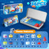 36 Set PCS Mini Magnetic Tiles Travel with Portable Iron Storage Box, STEM Learning Magnetic Building Blocks with LED