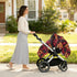 Mazeann Vintage Pizzas Red Car Seat Cover Baby Breathable Soft Infant Carseat Covers Canopies Babies Carrier Covers
