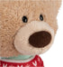 GUND Toothpick Classic Teddy Bear Stuffed Animal with Holiday Sweater, 15”, Beige/Red/White, Ages 1 and Up