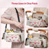 Universal Stroller Organizer with Insulated Cup Holders and Detachable Phone Bag,Stroller Caddy Fits for Stroller
